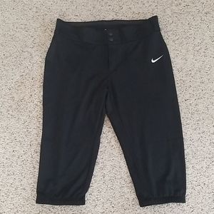 Womens Nike Black Softball pants Size L